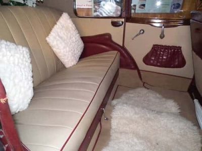 Austin Berkley Wedding Car in Hull Interior